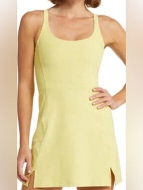 Outdoor Voices Yellow Mini Dress